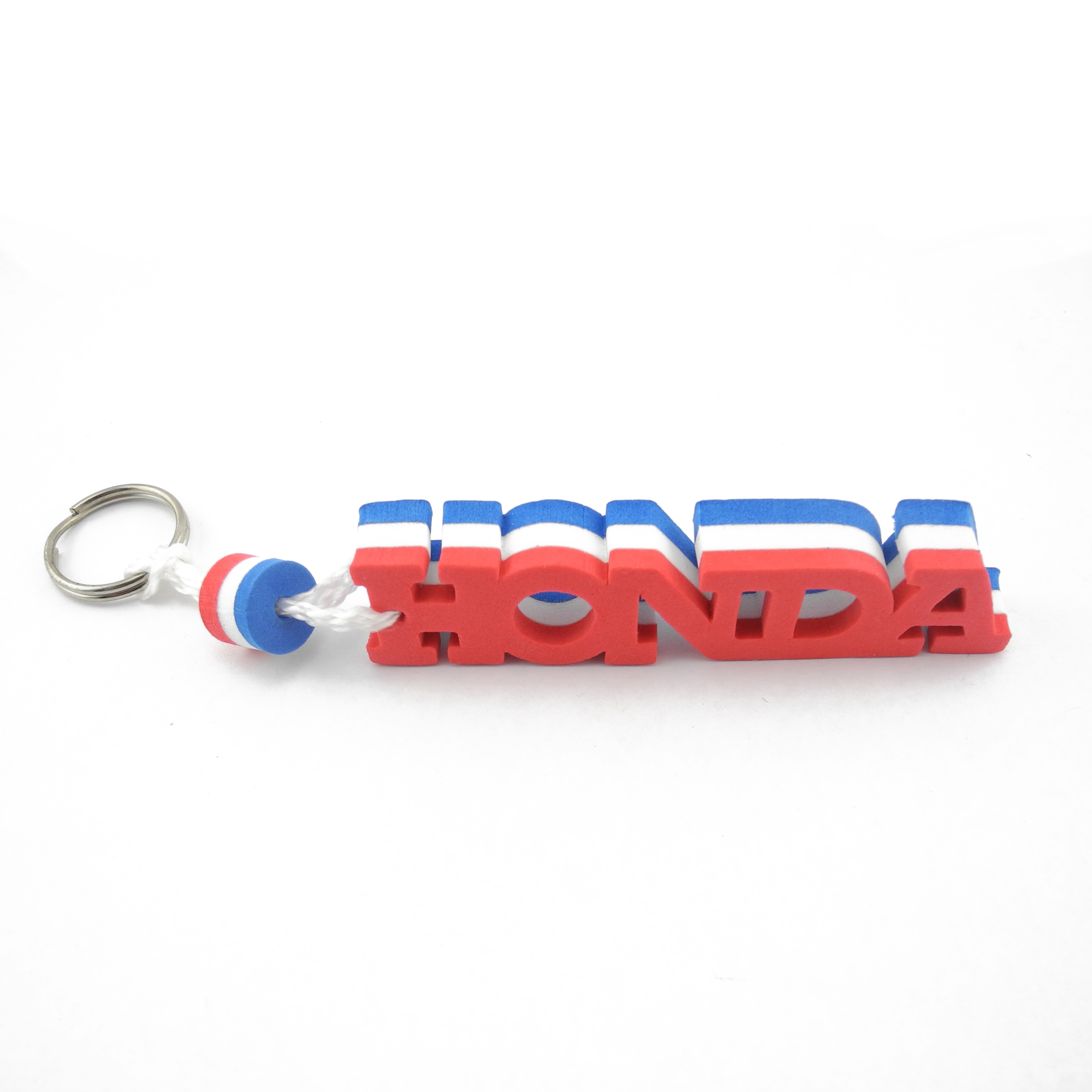 Брелок HONDA, неопрен, син./бел./красн.