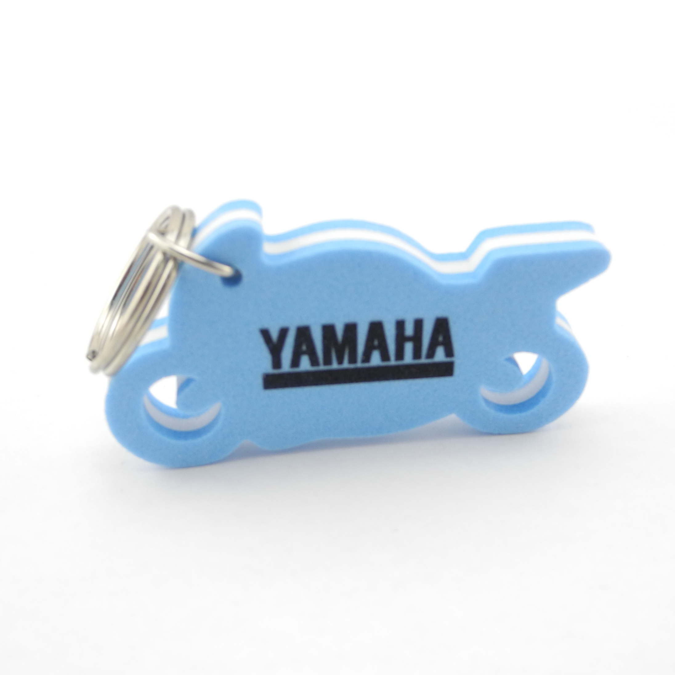 Брелок YAMAHA, неопрен, син./бел./син.