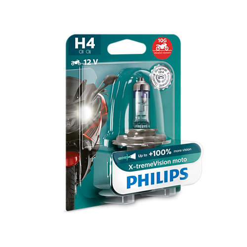 PHILIPS Лампа X-TREMEVISION MOT - H4, 60/55W