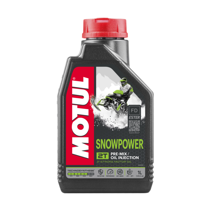 MOTUL Snowpower TEHNOSYNTH 2T, 1 л.