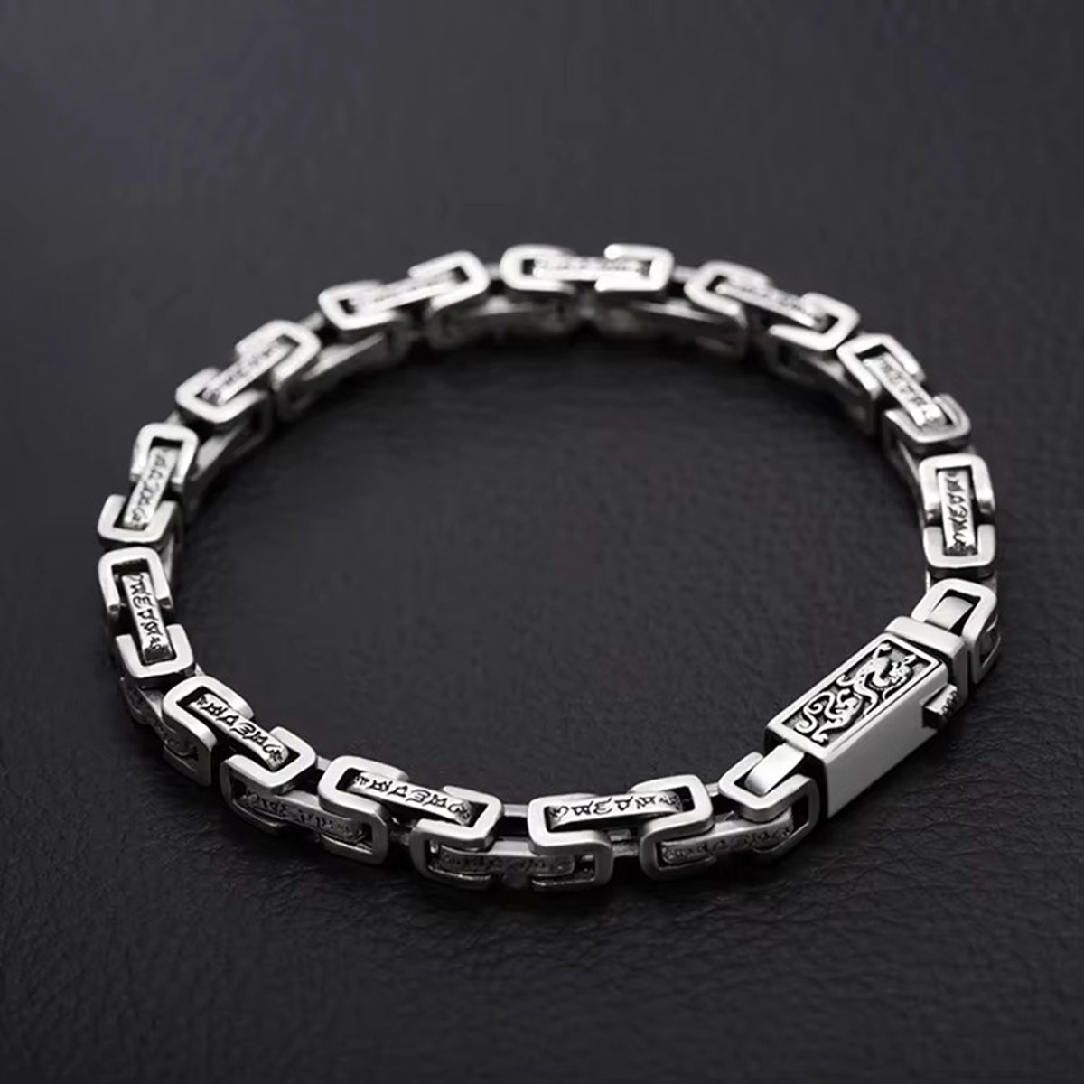 CNAE - браслет Rectangular Links, 24 см.