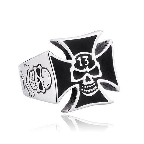 Перстень SKULL 13, 10 разм.