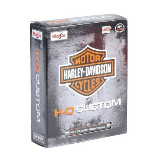 Модель мотоцикла для сборки Harley Davidson 2005 Softail FLSTCI, 1:18