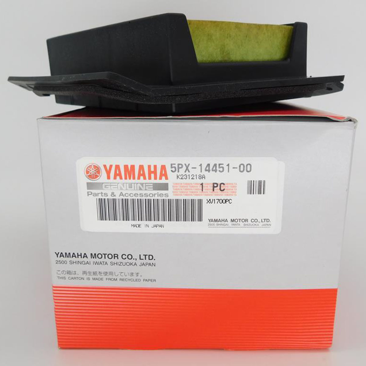 Yamaha 5PX-14451-00-00 - воздушный фильтр