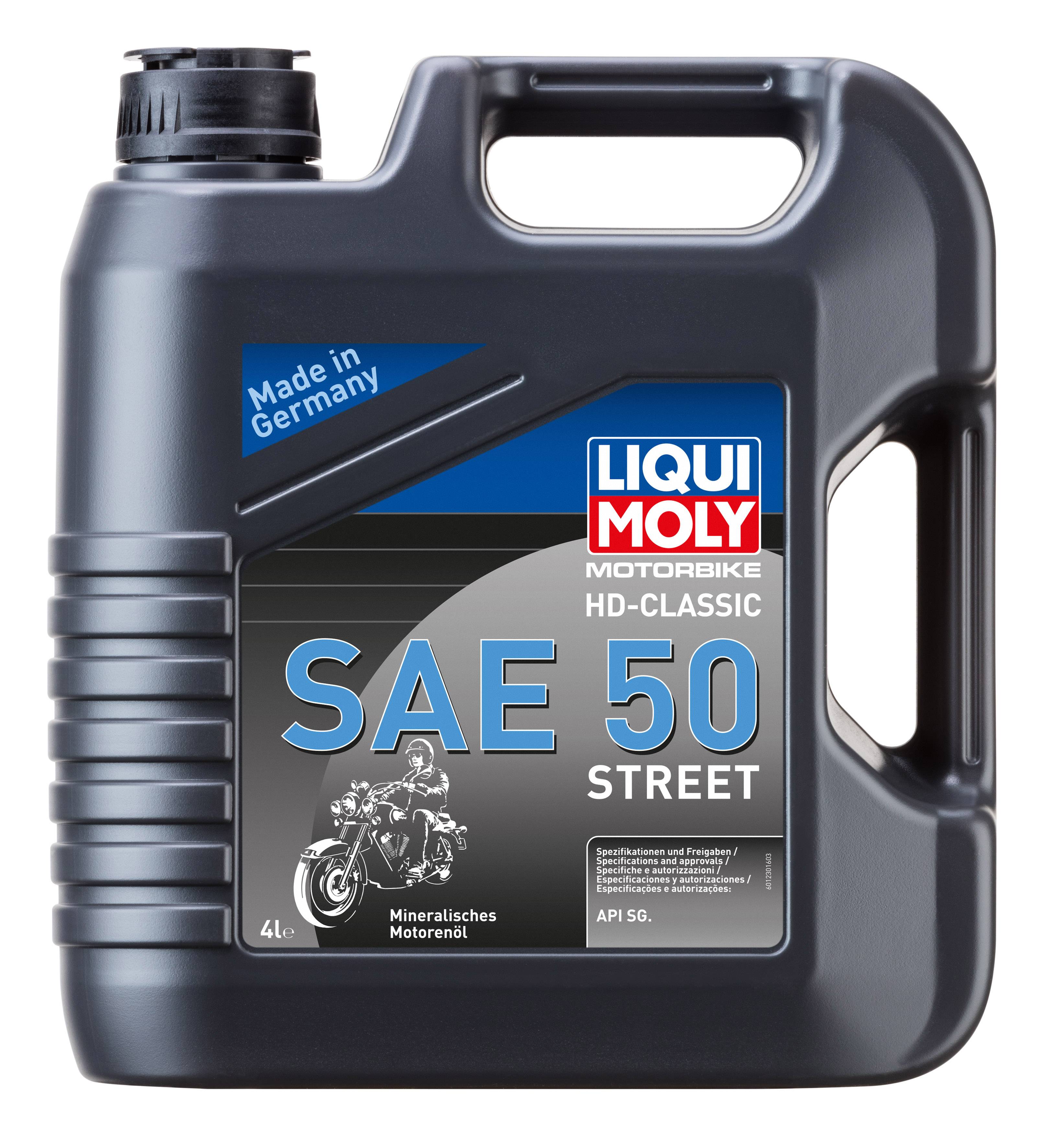 LIQUI MOLY Motorbike HD-Classic Street 50, 4 л.