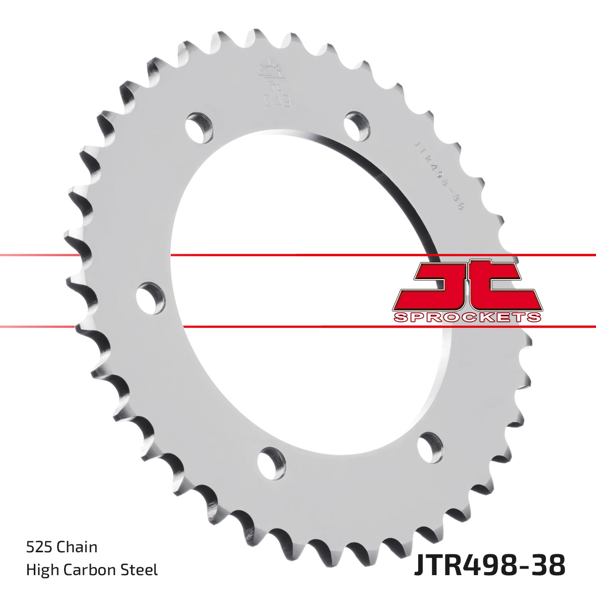 JT SPROCKETS JTR498.38 - звезда приводная ведомая