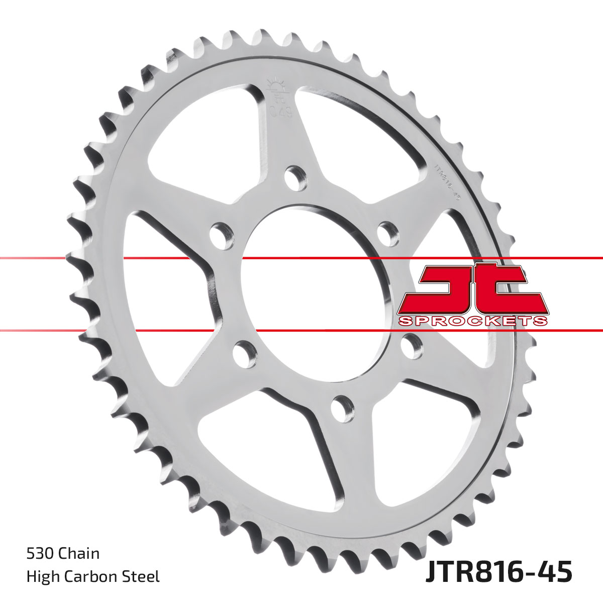 JT SPROCKETS JTR816.45 - звезда приводная ведомая