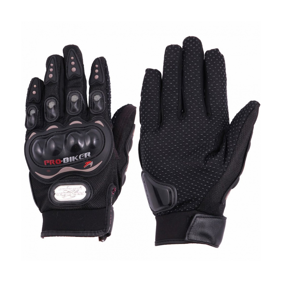 PRO-BIKER MCS-01 Black - текстильные мотоперчатки, L