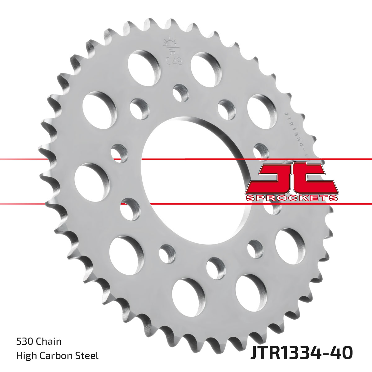 JT SPROCKETS JTR1334.40 - звезда приводная ведомая