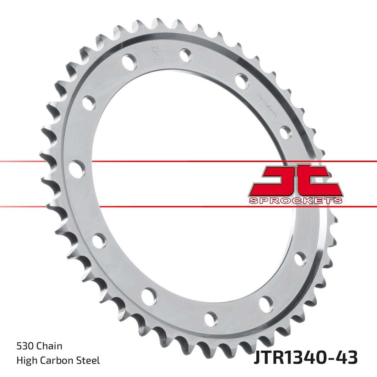 JT SPROCKETS JTR1340.43 - звезда приводная ведомая
