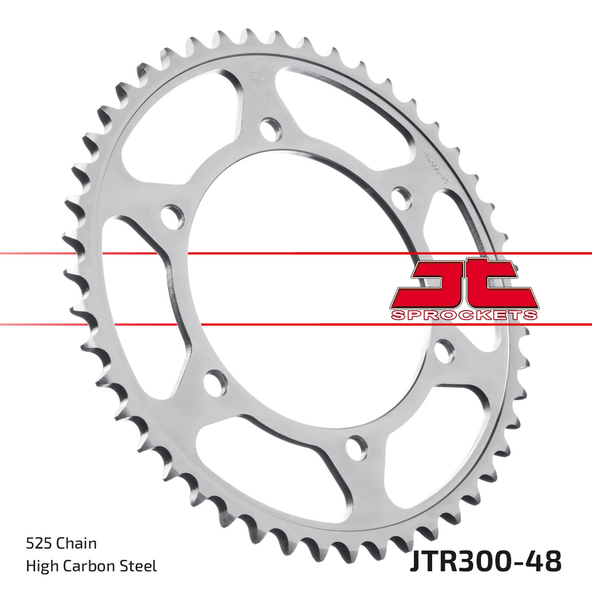 JT SPROCKETS JTR300.48 - звезда приводная ведомая