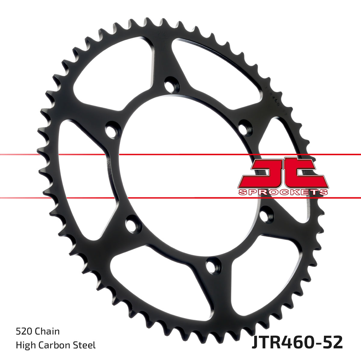JT SPROCKETS JTR460.52 - звезда приводная ведомая