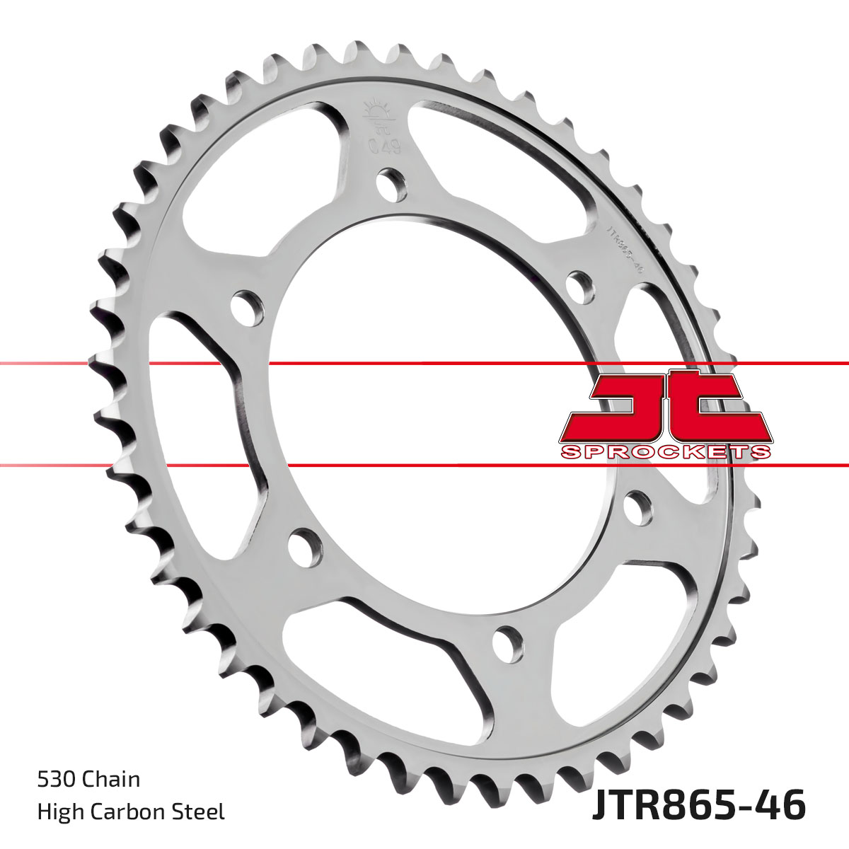 JT SPROCKETS JTR865.46 - звезда приводная ведомая