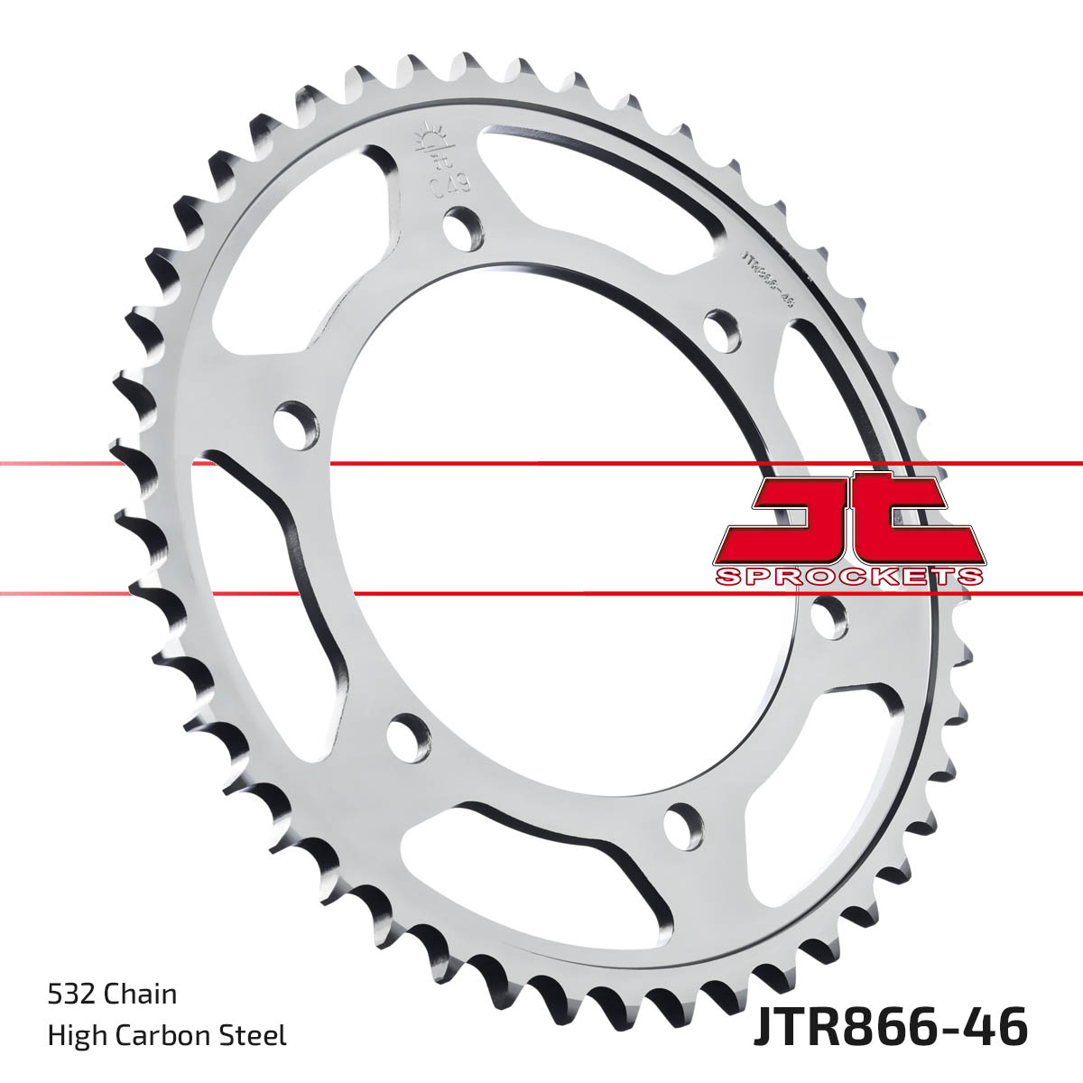 JT SPROCKETS JTR866.46 - звезда приводная ведомая
