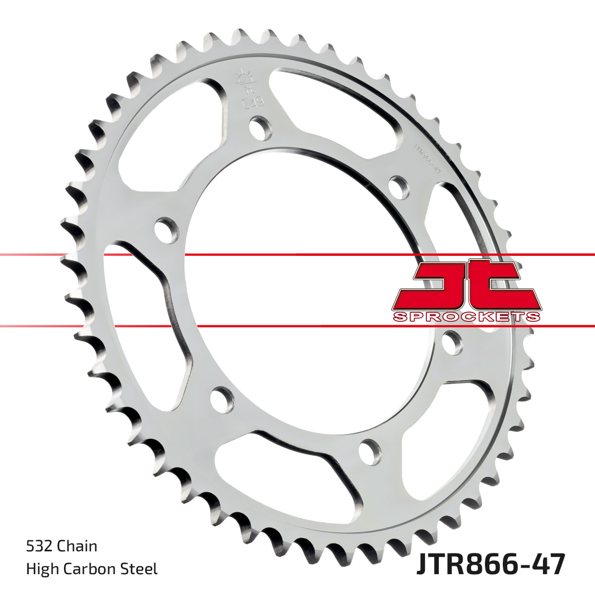 JT SPROCKETS JTR866.47 - звезда приводная ведомая