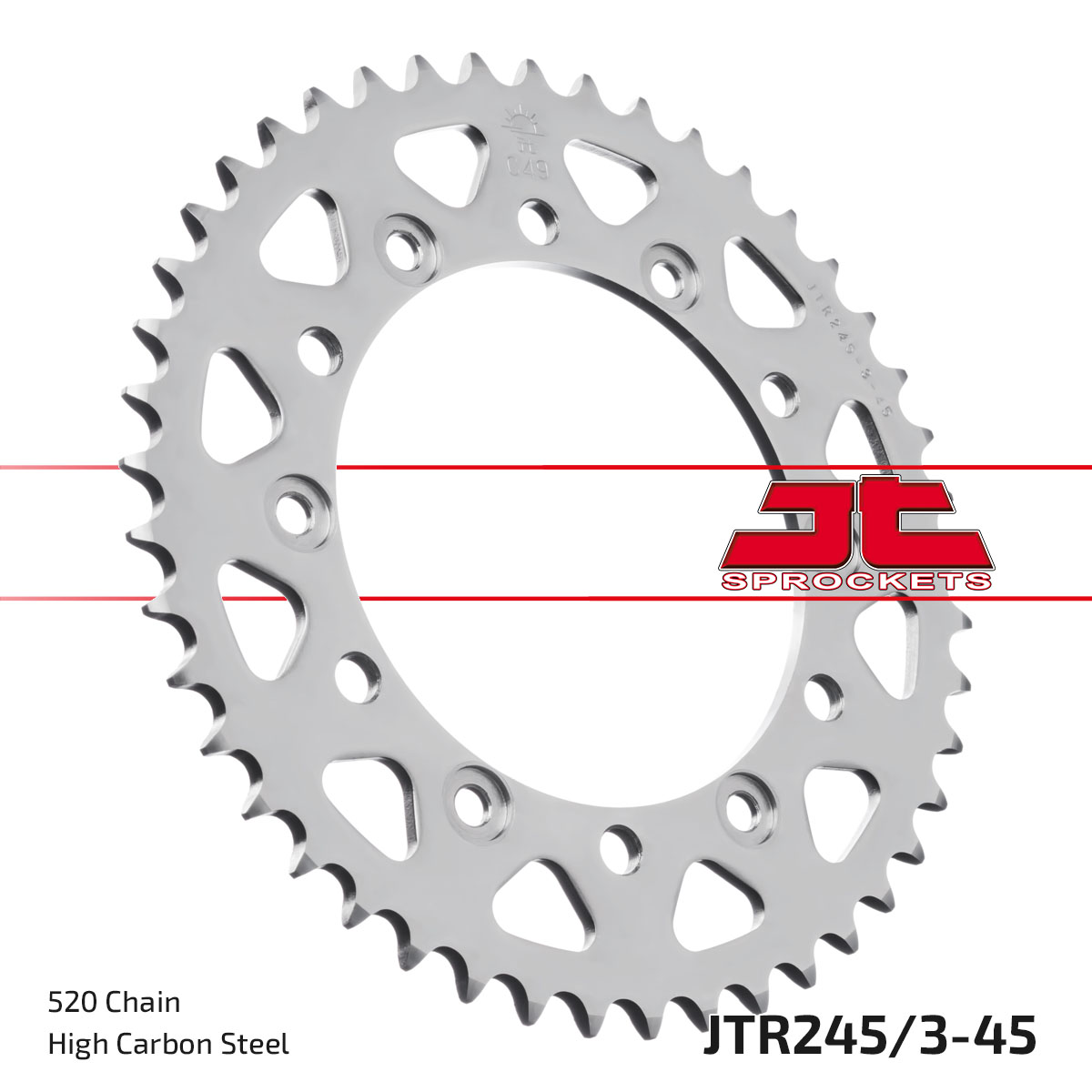 JT SPROCKETS JTR245/3.45 - звезда приводная ведомая