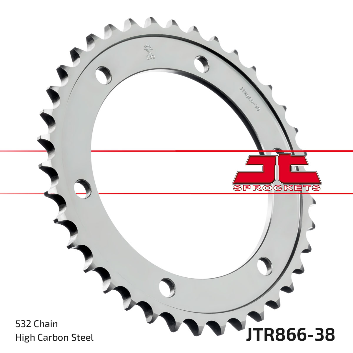 JT SPROCKETS JTR866.38 - звезда приводная ведомая