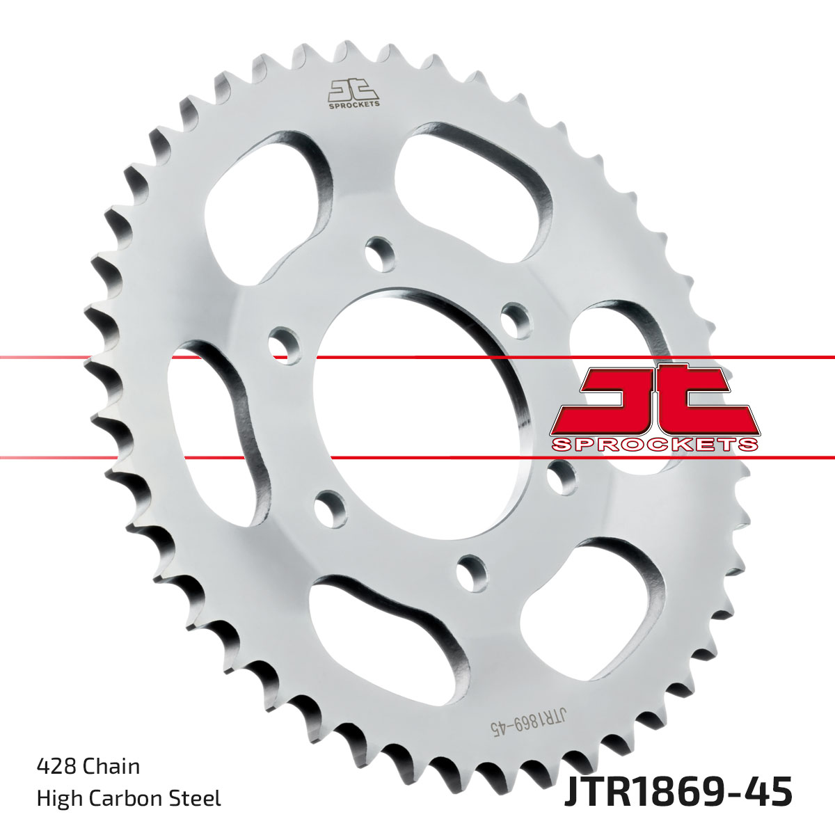 JT SPROCKETS JTR1869.45 - звезда приводная ведомая