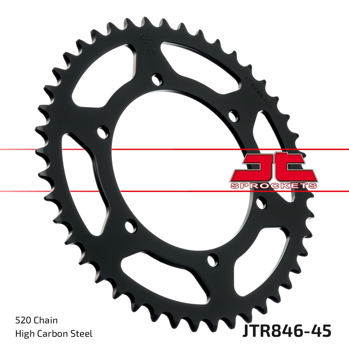 JT SPROCKETS JTR846.45 - звезда приводная ведомая