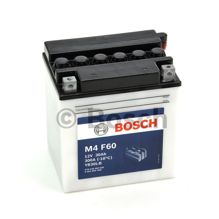 BOSCH 0 092 M4F 600 - аккумулятор M4F (YB30L-B)