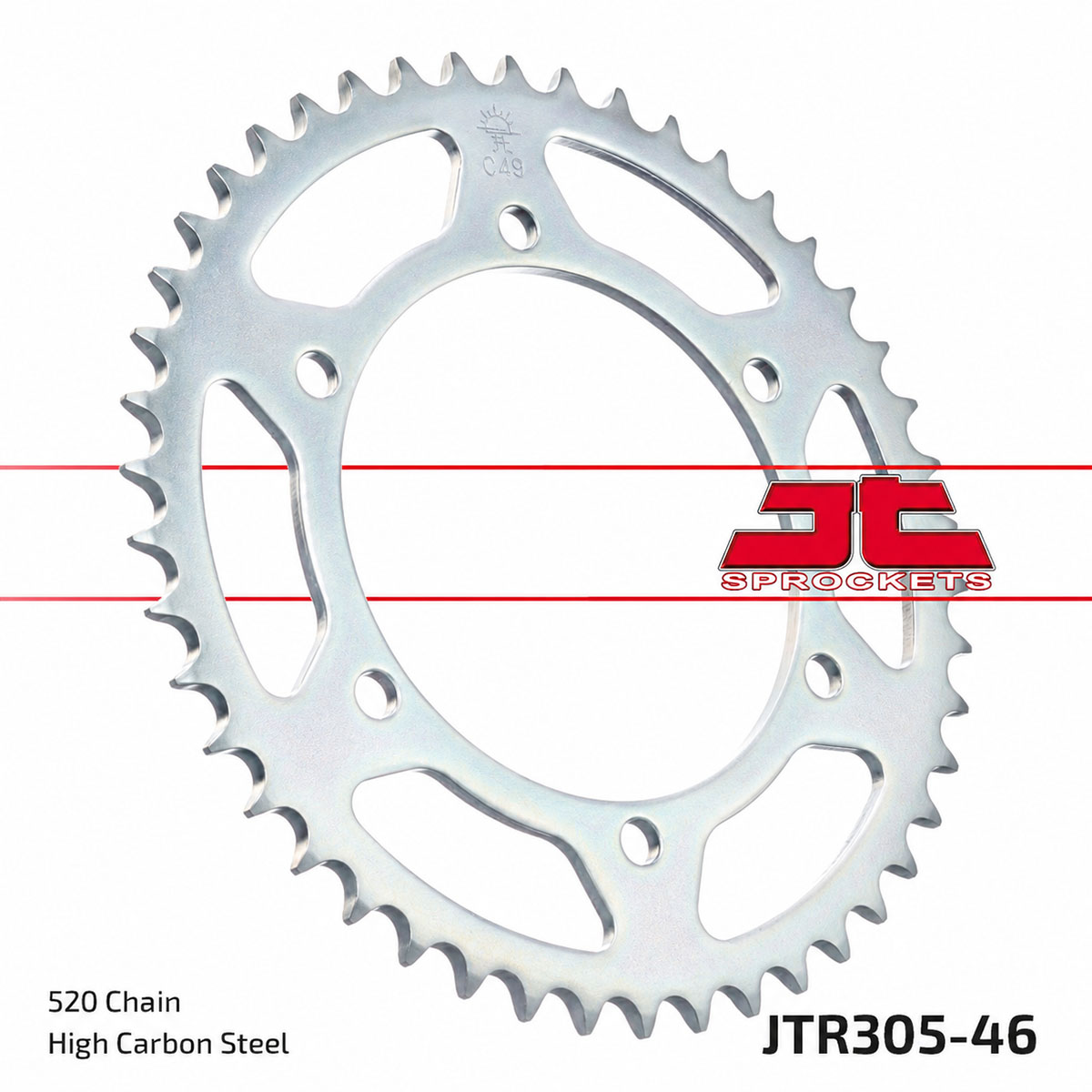 JT SPROCKETS JTR305.46 - звезда приводная ведомая