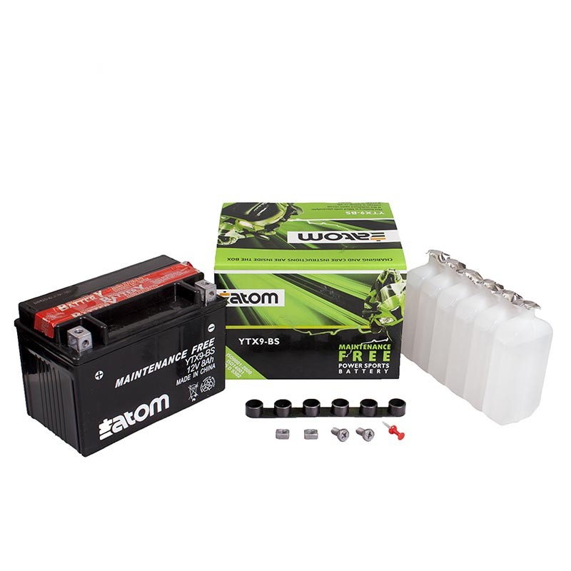 ATOM YTX9-BS - аккумулятор MF