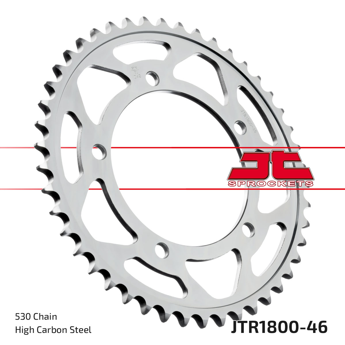 JT SPROCKETS JTR1800.46 - звезда приводная ведомая