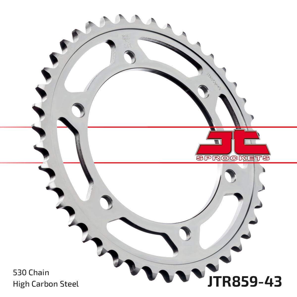 JT SPROCKETS JTR859.43 - звезда приводная ведомая