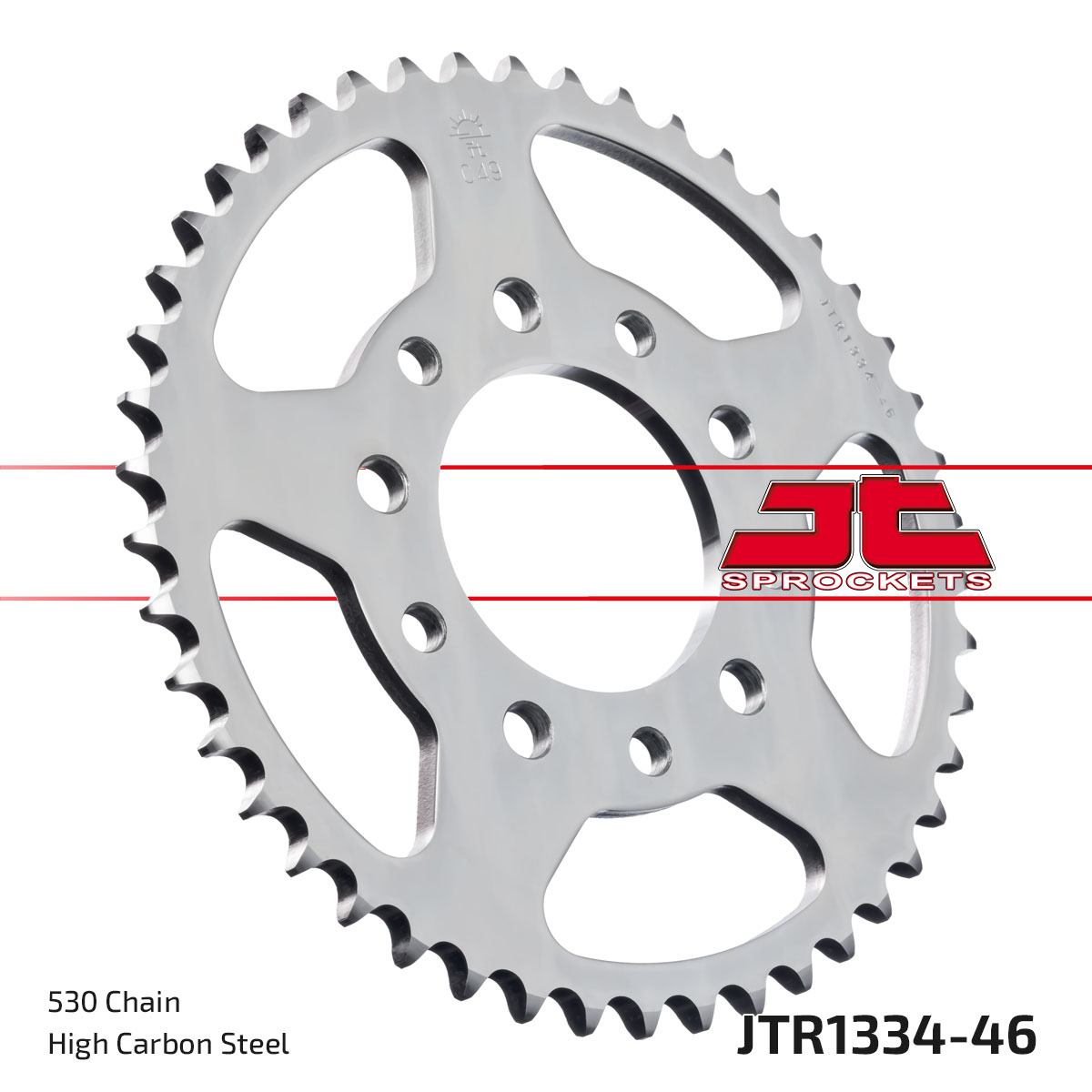 JT SPROCKETS JTR1334.46 - звезда приводная ведомая