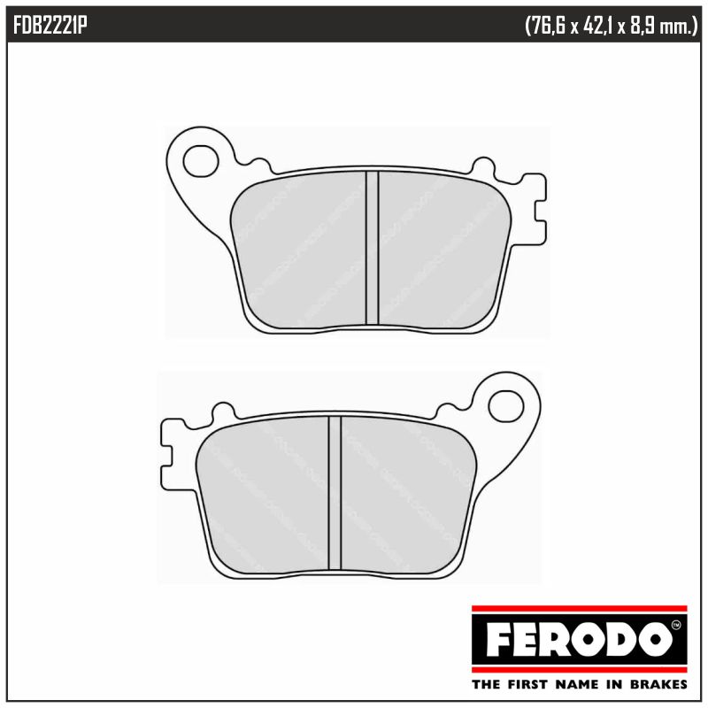 FERODO FDB2221P - тормозные накладки