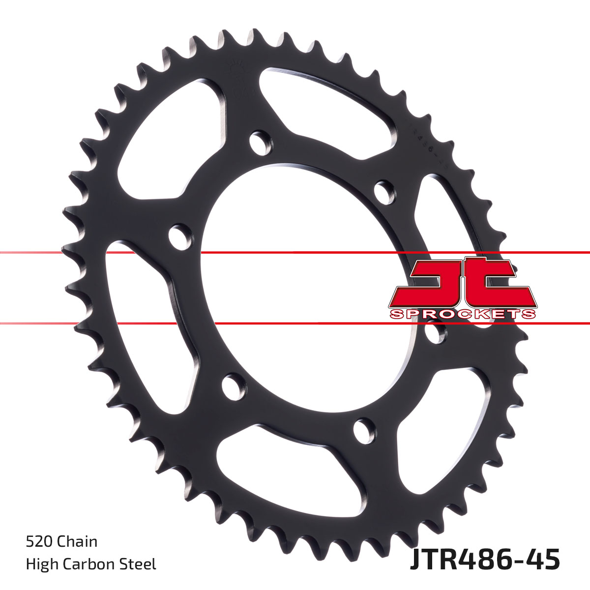 JT SPROCKETS JTR486.45 - звезда приводная ведомая
