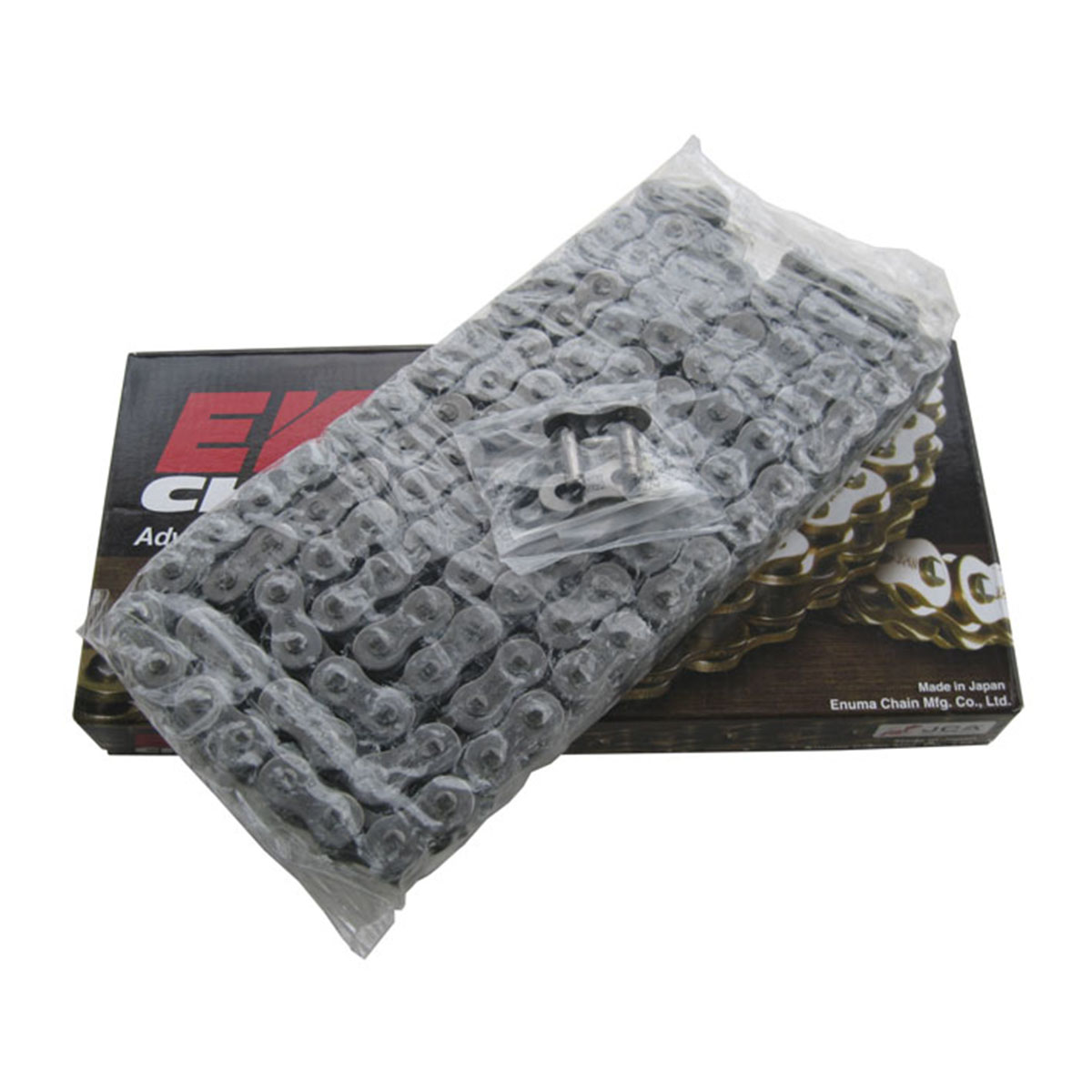 EK CHAIN 525 MVXZ2 цепь приводная (с замком расклепка), 120 звеньев