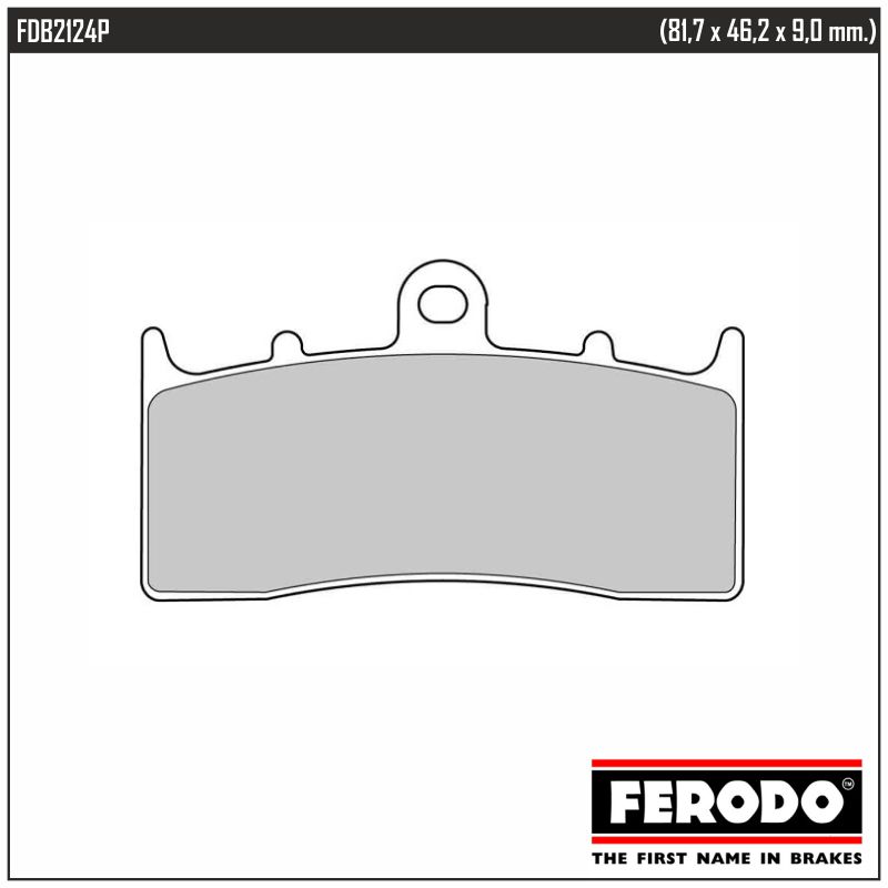 FERODO FDB2124P - тормозные накладки