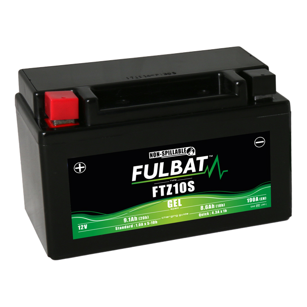 FULBAT YTZ10S - аккумулятор GEL