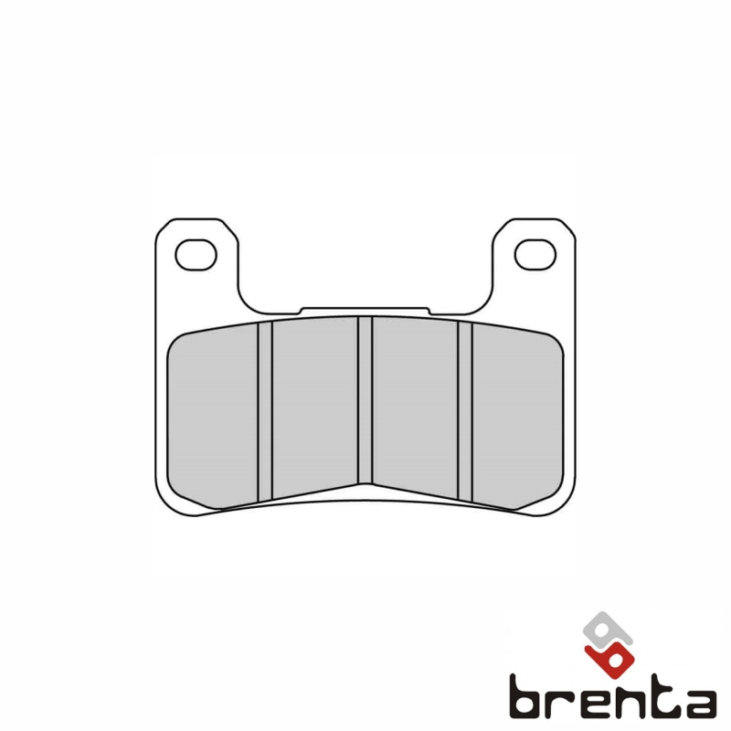 BRENTA FT4117 - тормозные накладки