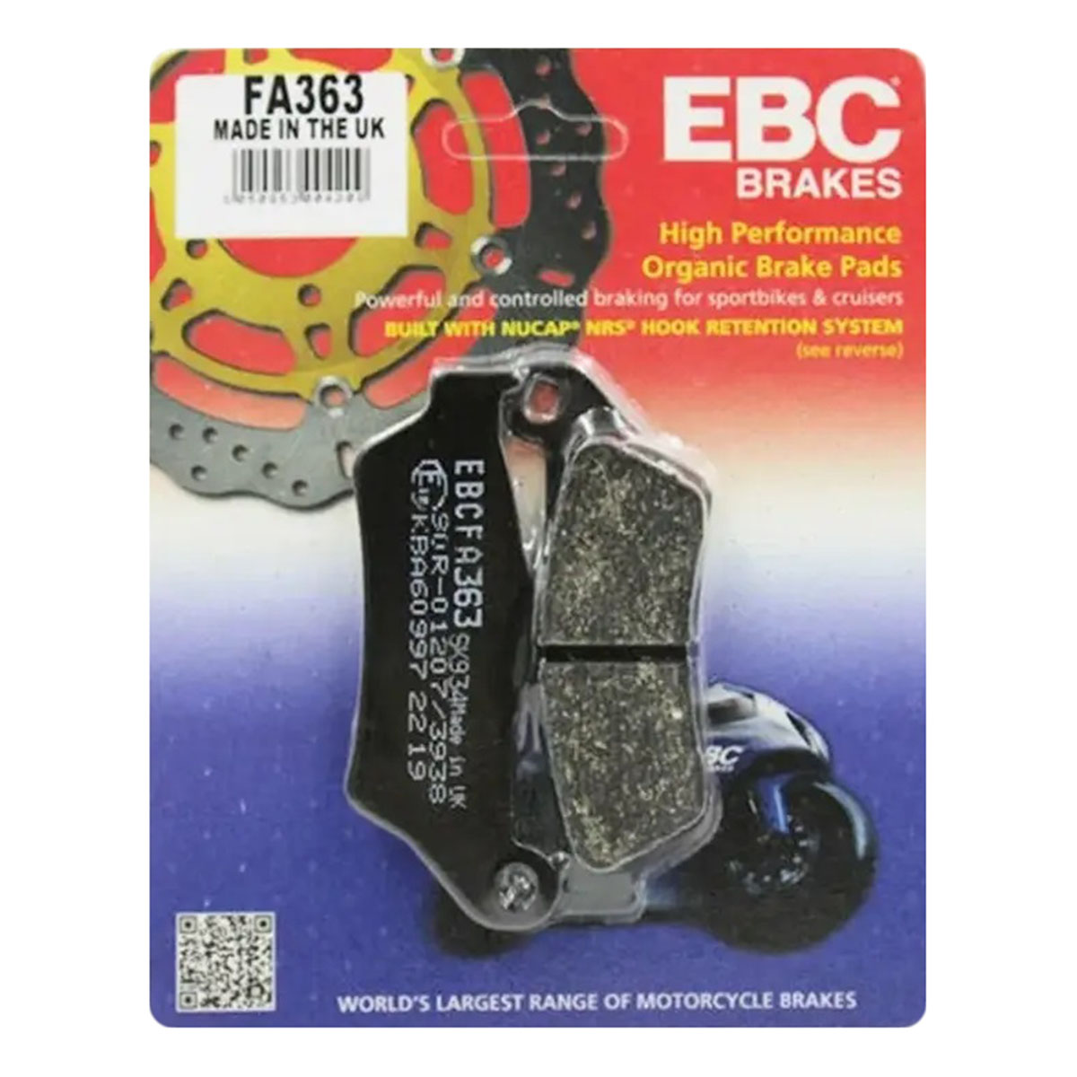 EBC FA363 - тормозные накладки