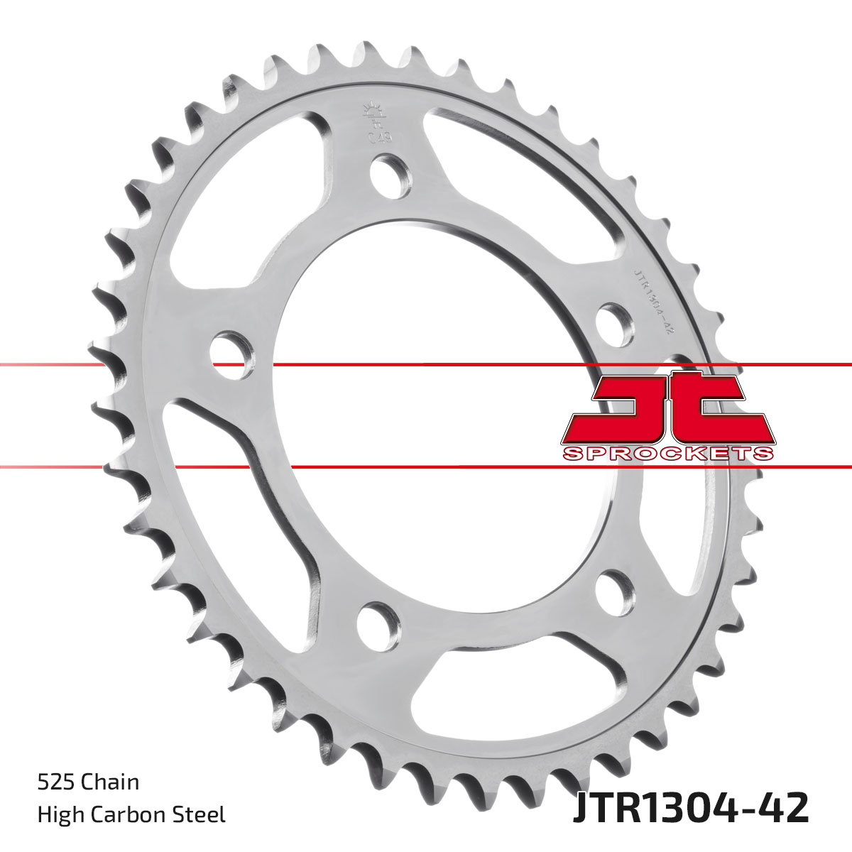 JT SPROCKETS JTR1304.42 - звезда приводная ведомая