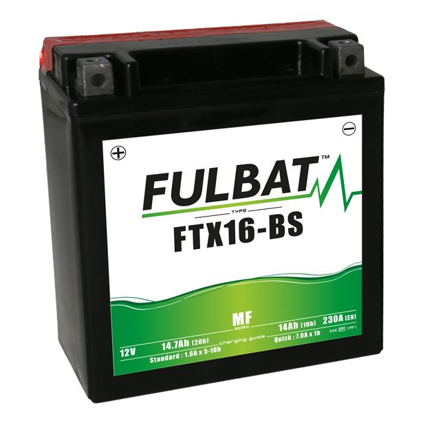 FULBAT YTX16-BS - аккумулятор MF