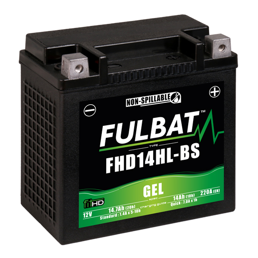 FULBAT YHD14HL-BS - аккумулятор GEL
