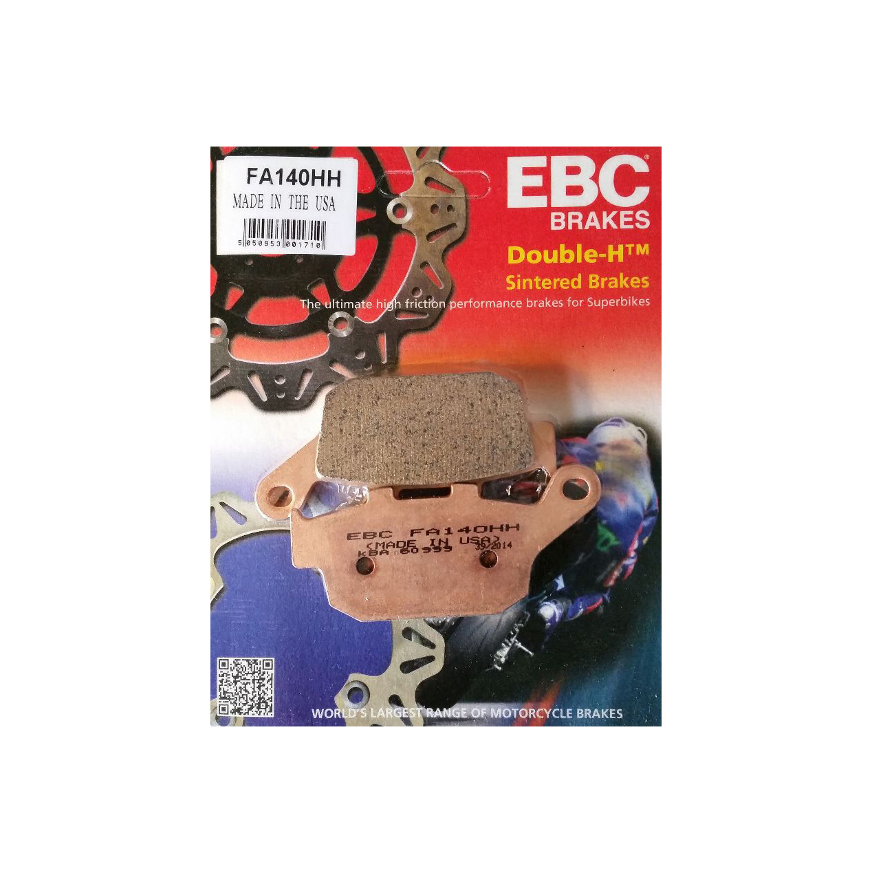 EBC FA140HH - тормозные накладки