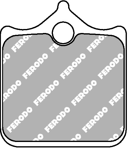 FERODO FDB2120ST - тормозные накладки