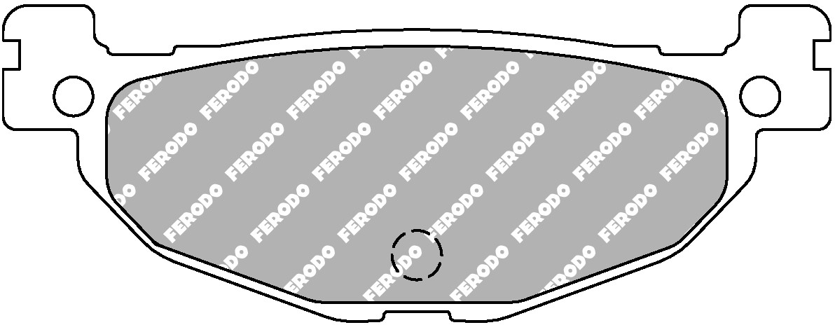 FERODO FDB2200EF - тормозные накладки