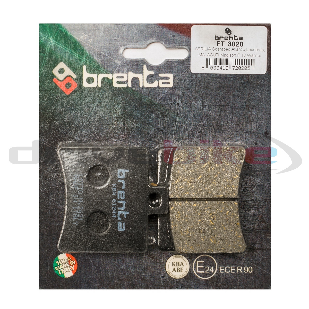 BRENTA FT3020 - тормозные накладки