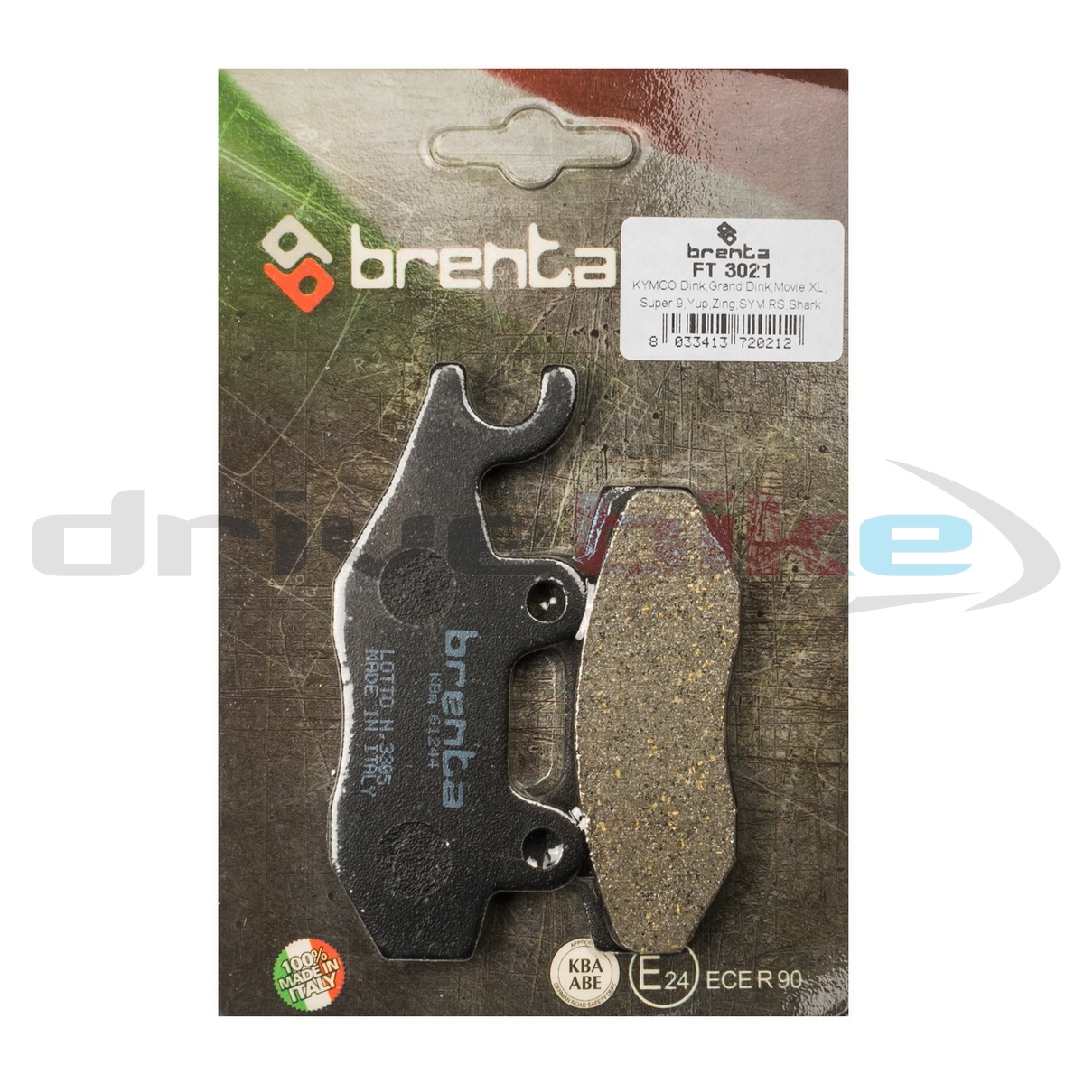 BRENTA FT3021 - тормозные накладки