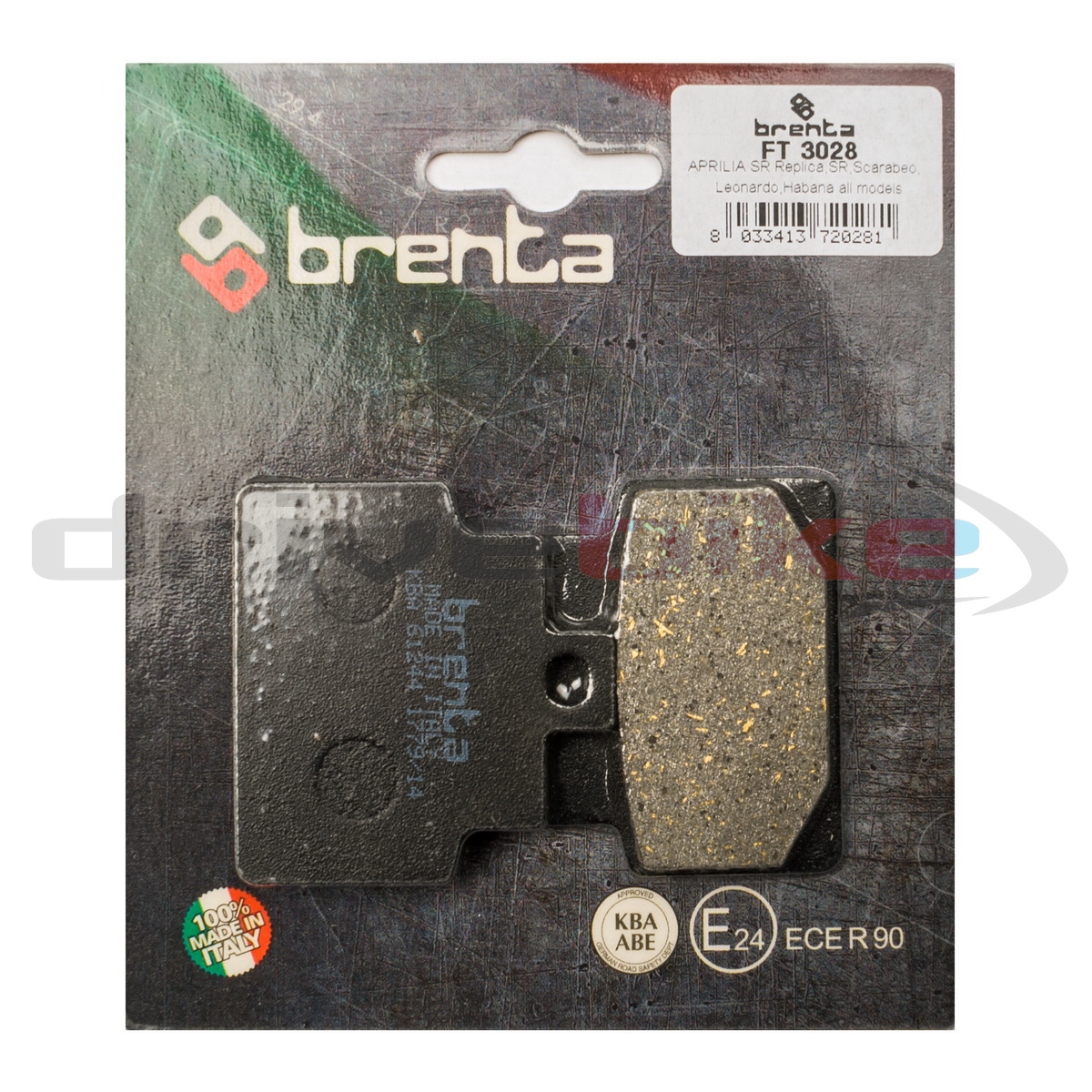 BRENTA FT3028 - тормозные накладки