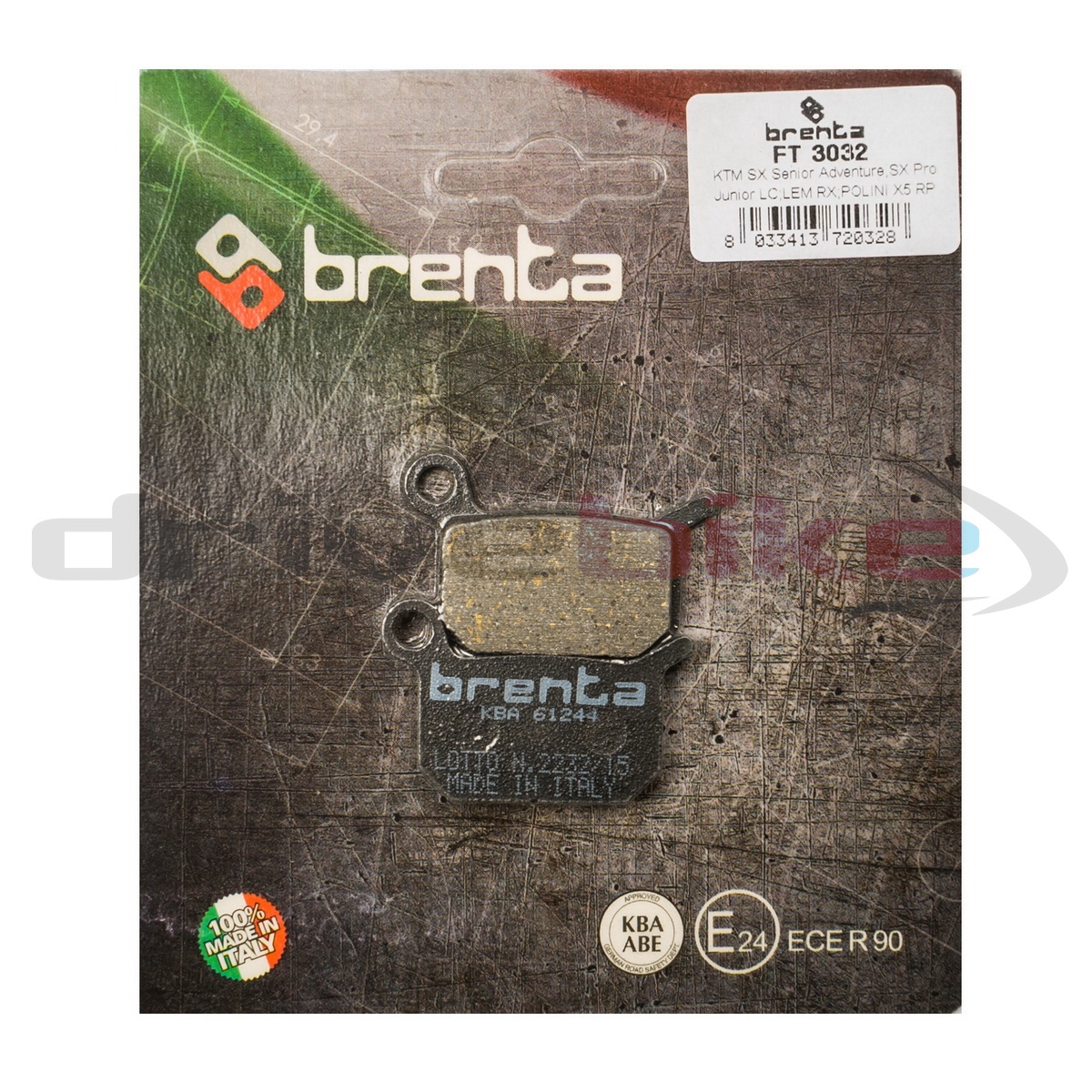 BRENTA FT3032 - тормозные накладки