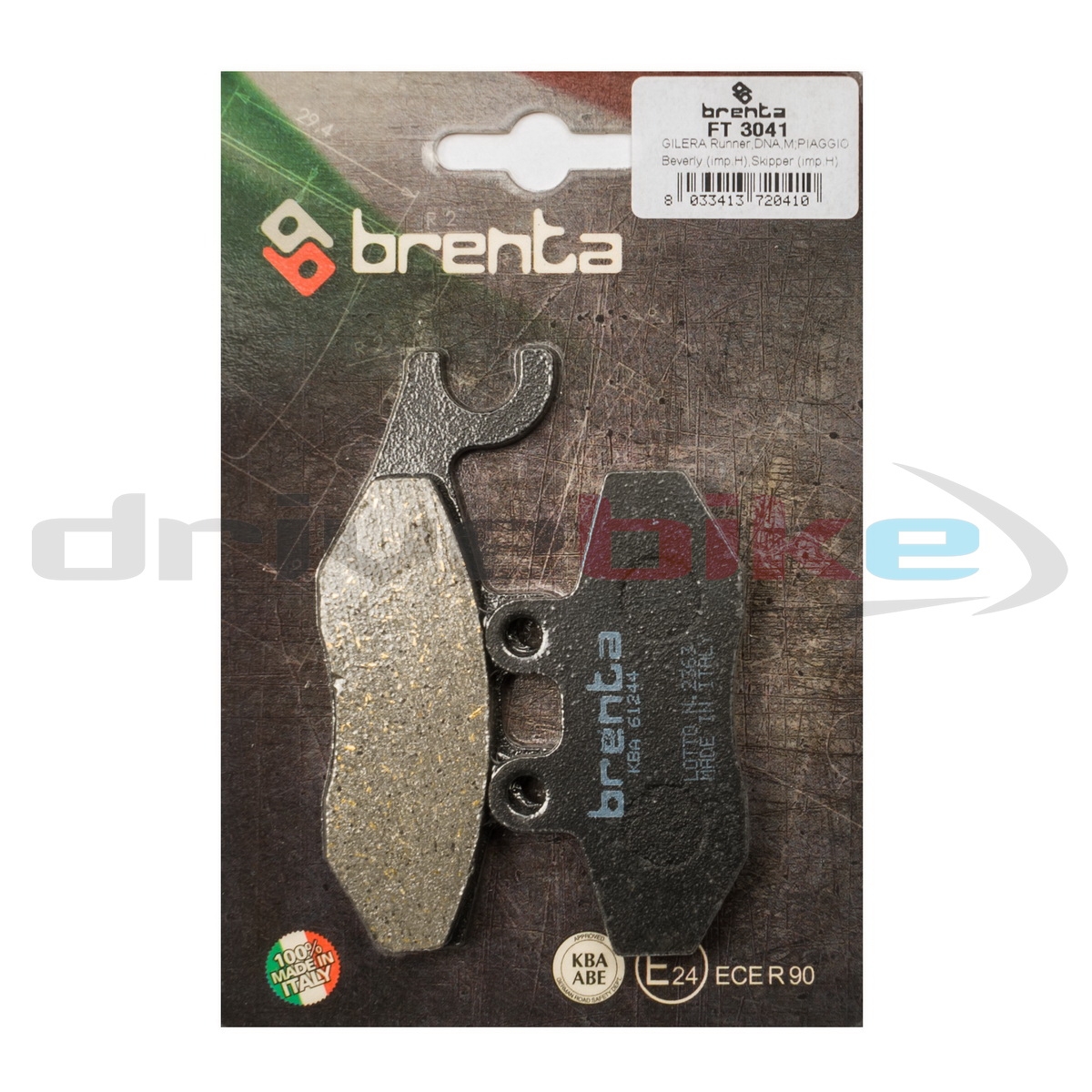 BRENTA FT3041 - тормозные накладки
