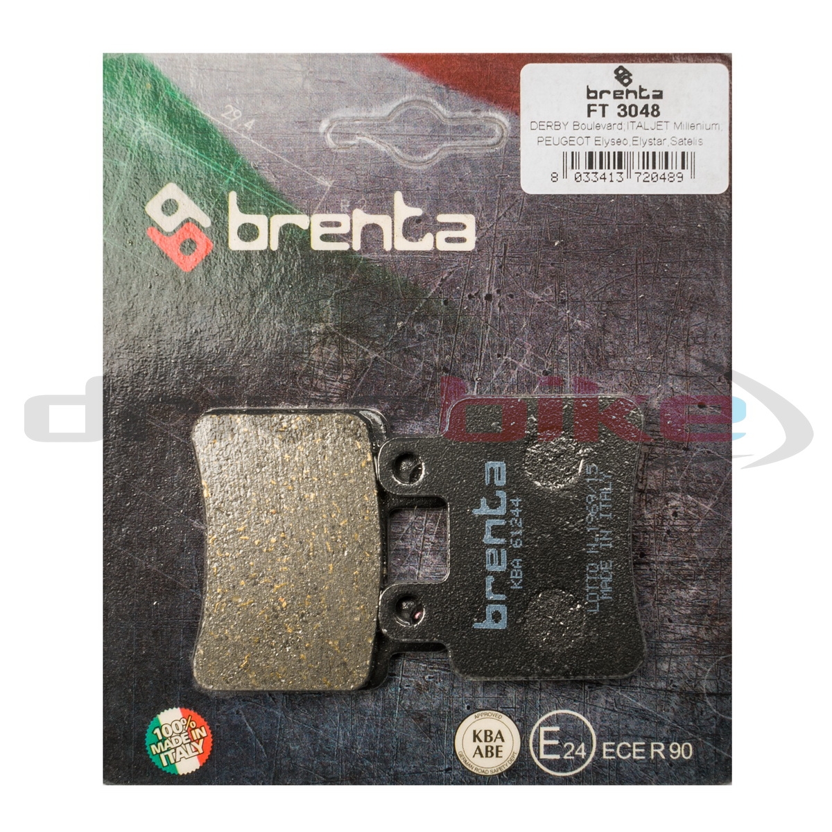 BRENTA FT3048 - тормозные накладки