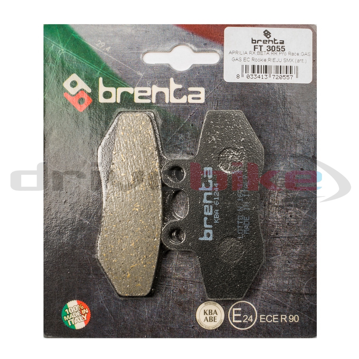 BRENTA FT3055 - тормозные накладки