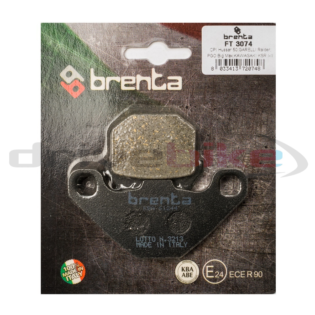 BRENTA FT3074 - тормозные накладки
